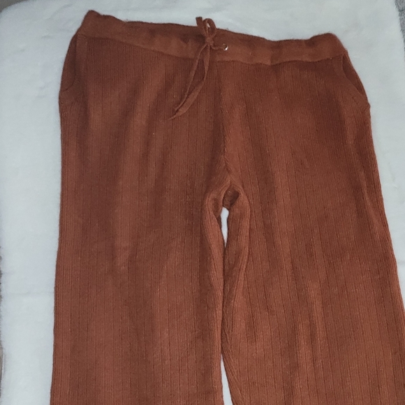 DKNY Toffee Cashmere Blend Sweater Pants Joggers Size XXL New With Tag - Picture 2 of 14